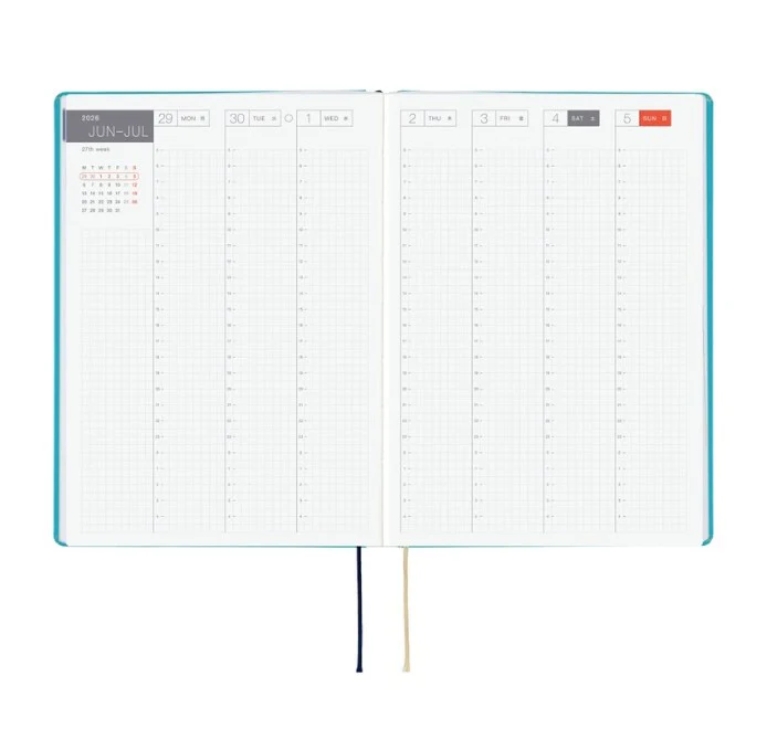 Hobonichi Techo 2026 HON Planner A5 (Daily) - Virginia Lee Burton: The Little House - Image 2