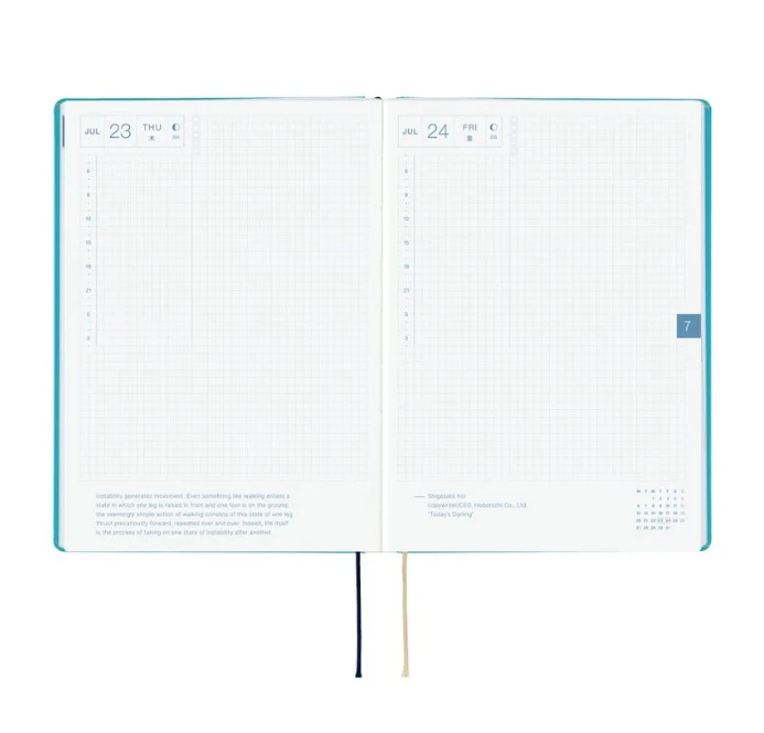 Hobonichi Techo 2026 HON Planner A5 (Daily) - Virginia Lee Burton: The Little House - Image 4