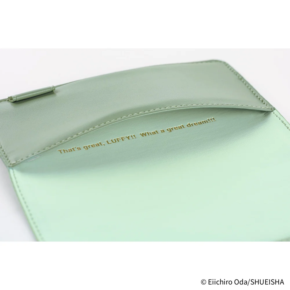 Hobonichi Techo 2026 ONE PIECE Magazine A6 Cover – End of Luffy’s Dream - Mint Green - Image 3