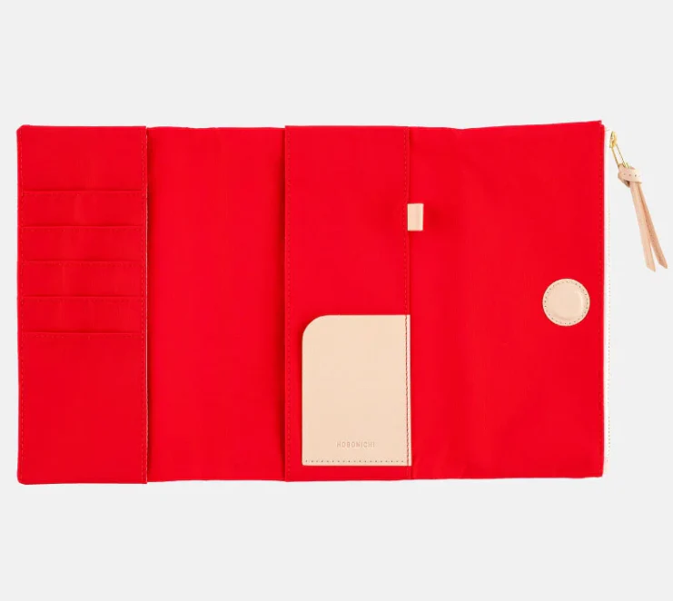 Hobonichi Techo Weeks Cover - Tragen (Red) - Image 3