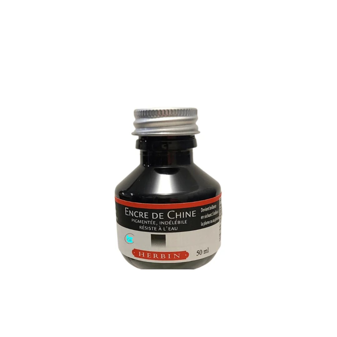 J. Herbin Ink 50ml India/China Ink Black