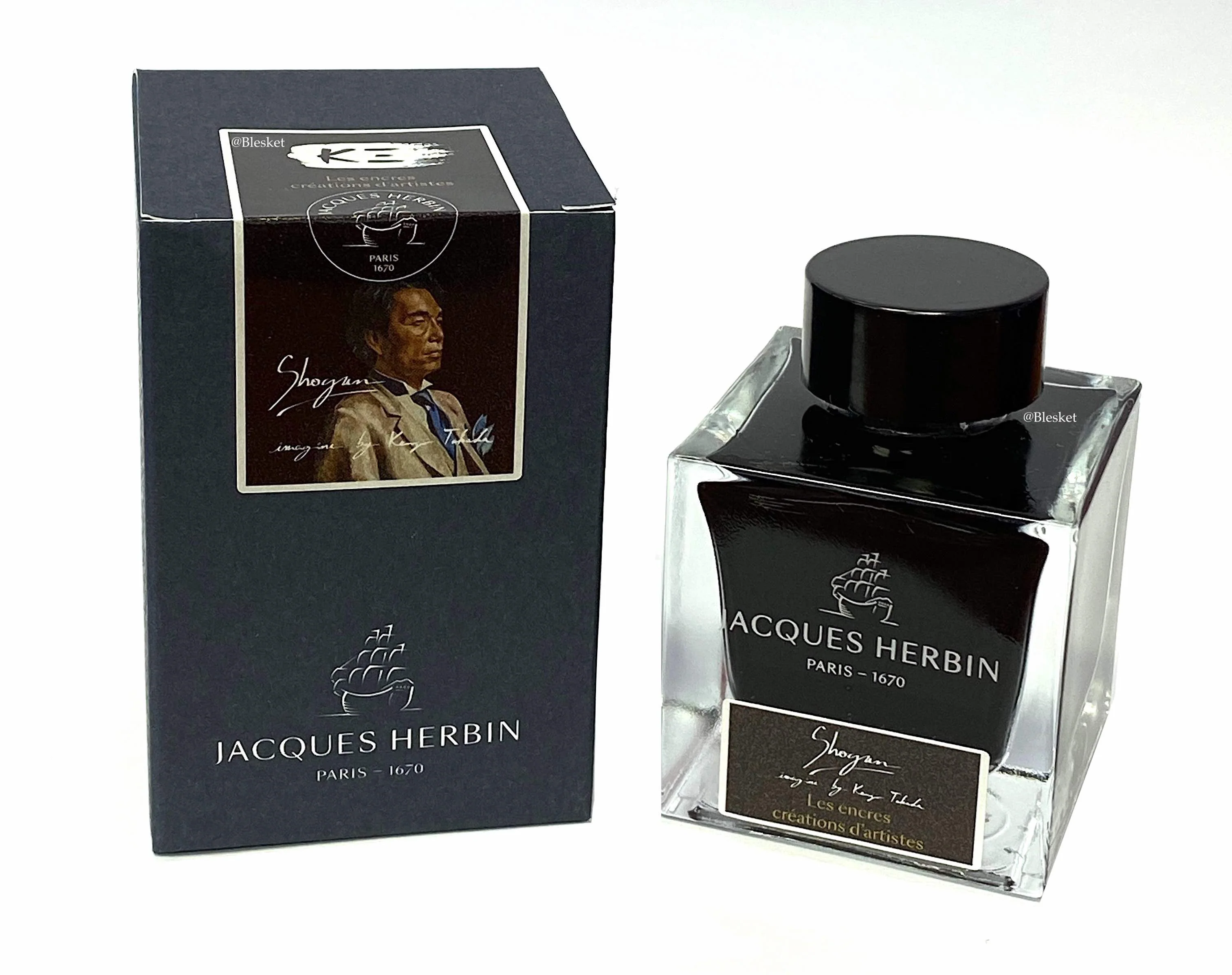 J Herbin Prestige Ink - Shogun - by Kenzo Takada 50ml