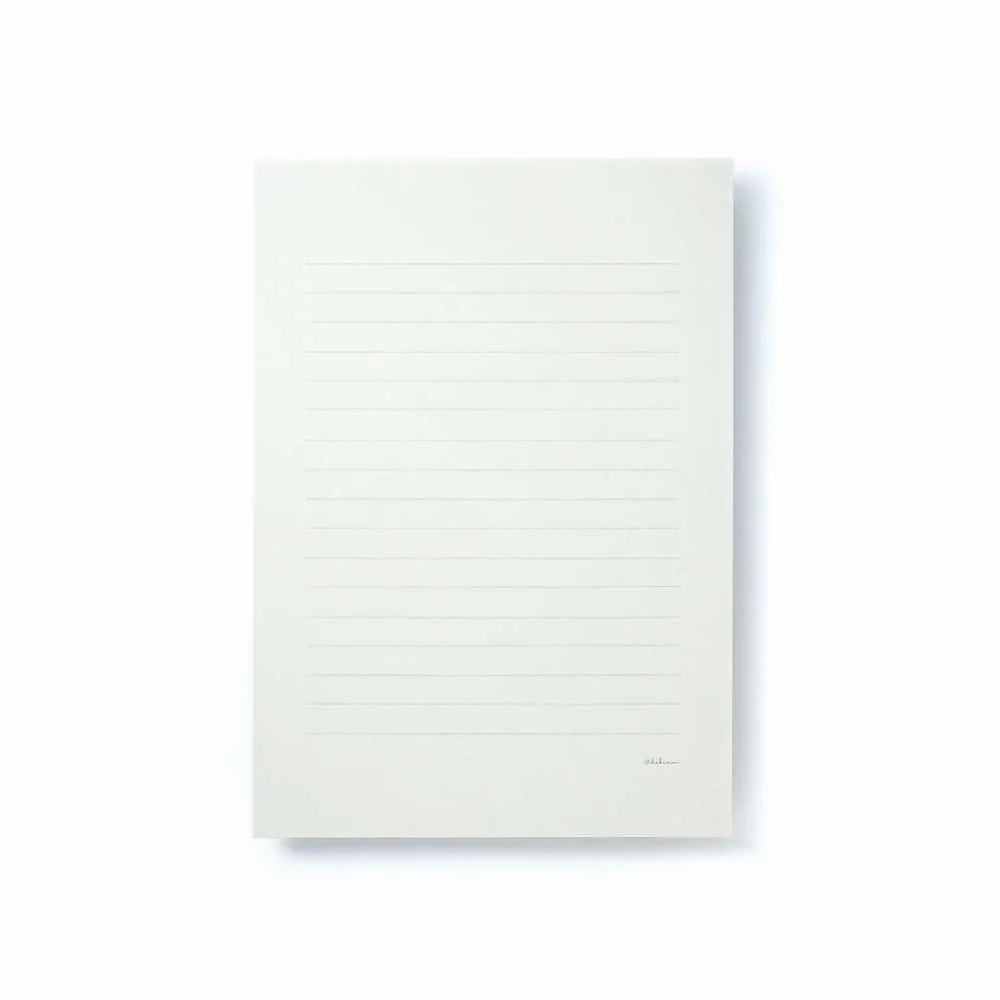 Kakimori Letter Paper - Lined (Shinkyukushi)- set of 10