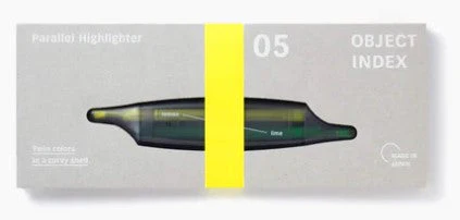 Kakimori Parallel Highlighter -  Lemon & Lime - Image 2