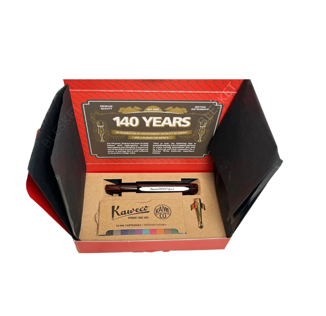 Kaweco Ebonit Sport Fountain Pen Set - 140th Anniversary Edition - Image 4