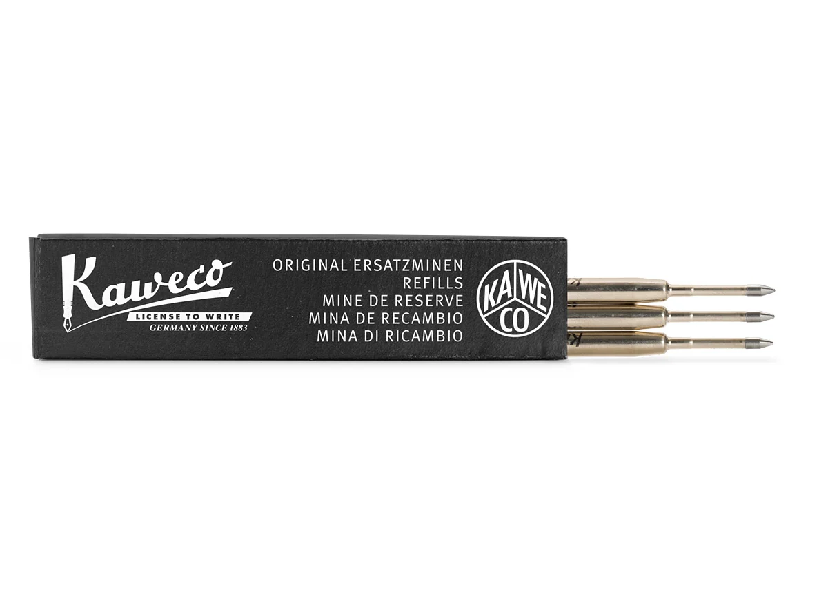 Kaweco G2 Soul Refills 3 pcs Pack - Black