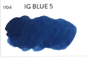 KWZ Iron Gall Ink Bottle 60mL - Blue #5 - Image 2