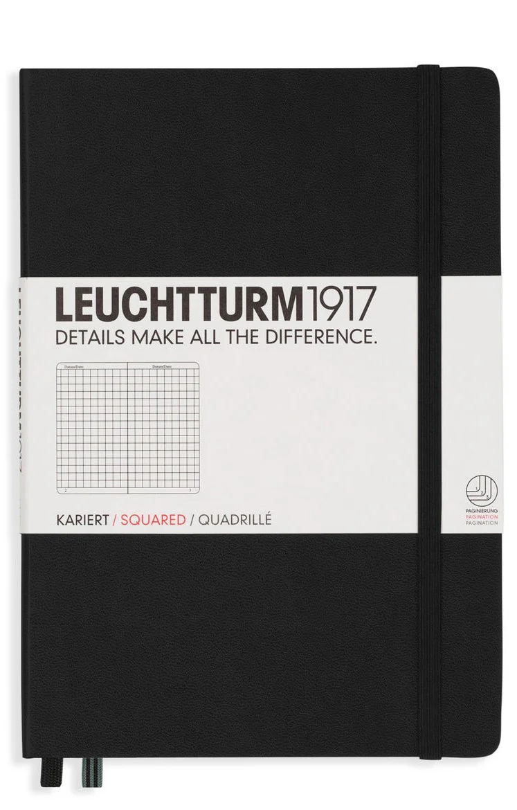 LEUCHTTURM1917 Hardcover Medium A5 Notebook Squared - Image 2