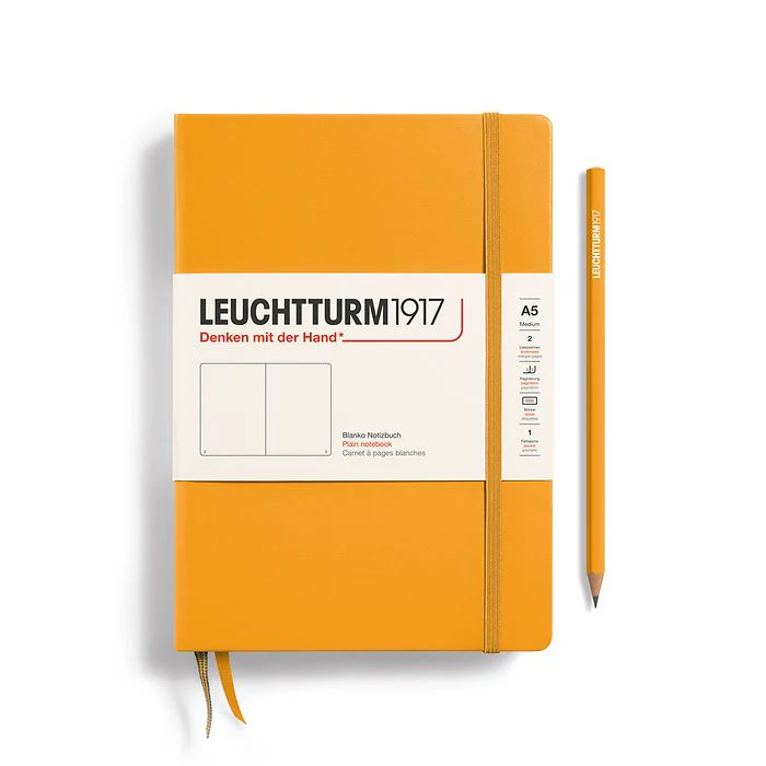 LEUCHTTURM1917 Hardcover Notebook Plain 120G A5 - Rising Sun