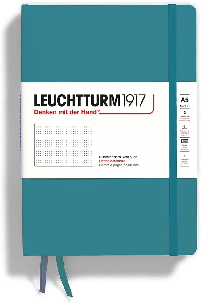 LEUCHTTURM1917 medium (A5) Hardcover Notebook Dotted - Image 14