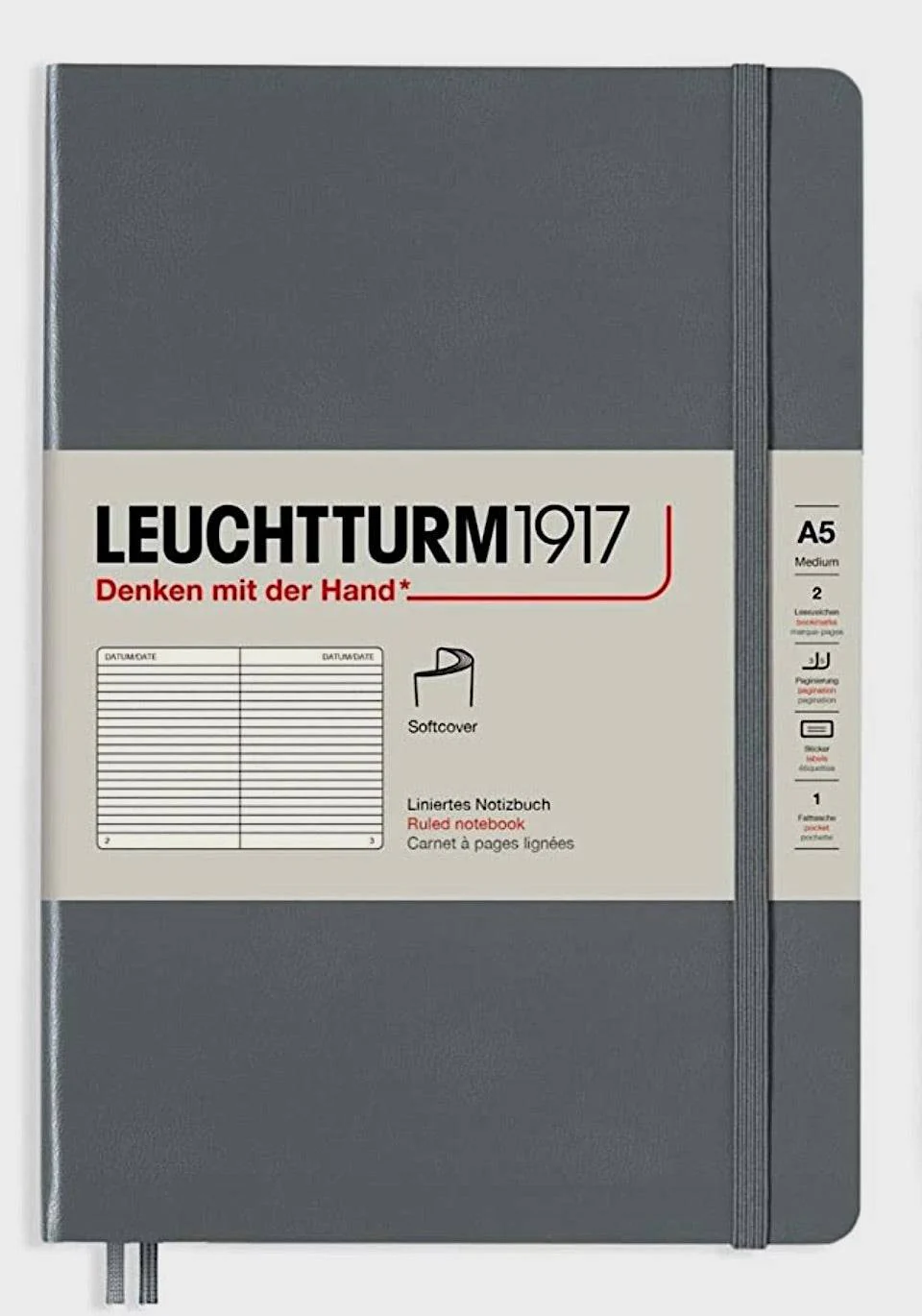 LEUCHTTURM1917 Softcover Ruled Notebook A5 - Image 13