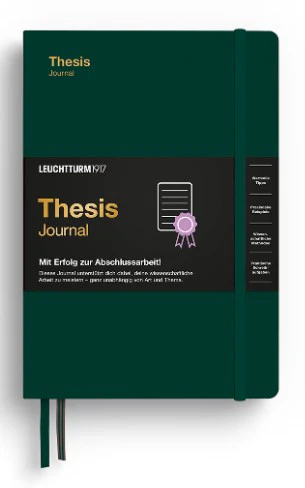 LEUCHTTURM1917 Thesis Journal A5 (English) - Forest Green
