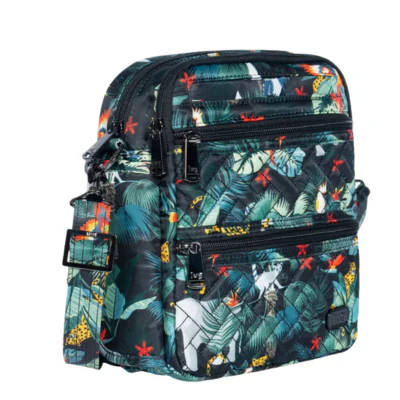 LUG Can Can Xl Convertible Crossbody Bag - Wildlife Black