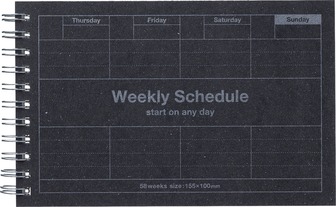 Mark’s Inc. Dayfree Weekly Schedule - Black