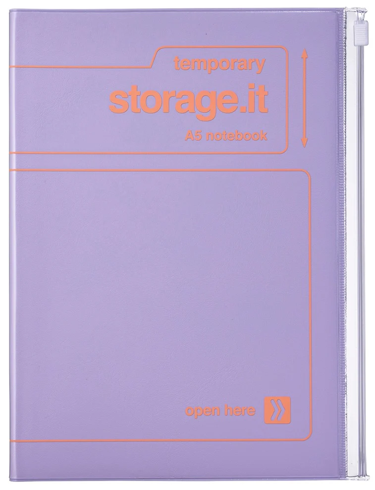 Mark’s Inc. Storage.It Vol.2 Refillable Notebook A5 - Purple