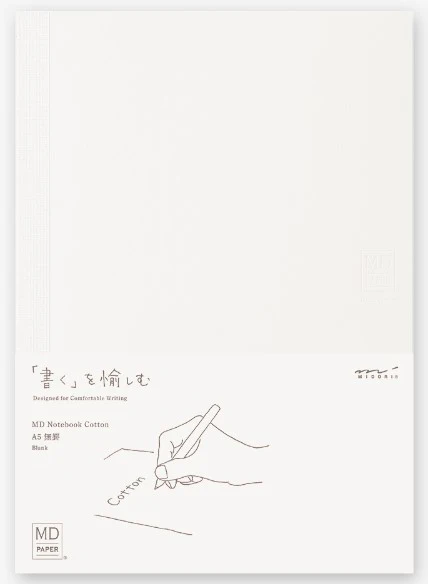 Midori MD Notebook Cotton - A5 Blank