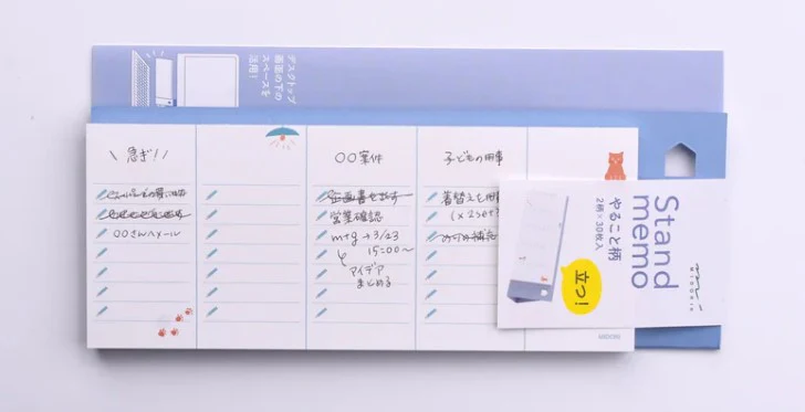 Midori Memo Stand - Horizontal To Do List - Image 2