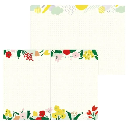 Midori Yuru Log Notebook B6 - Motif Textile - Image 3