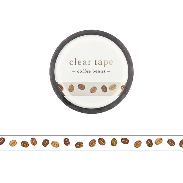 Mind Wave Washi Tape - Coffee Beans