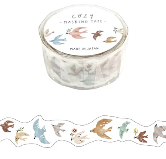 Mind Wave Washi Tape Cozy Die-Cut - Bird