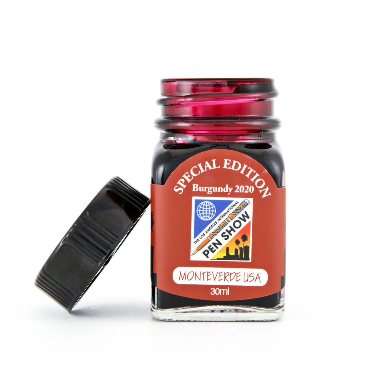 Monteverde Ink Bottle 30ml Special Edition - La Pen Show Burgundy 2020