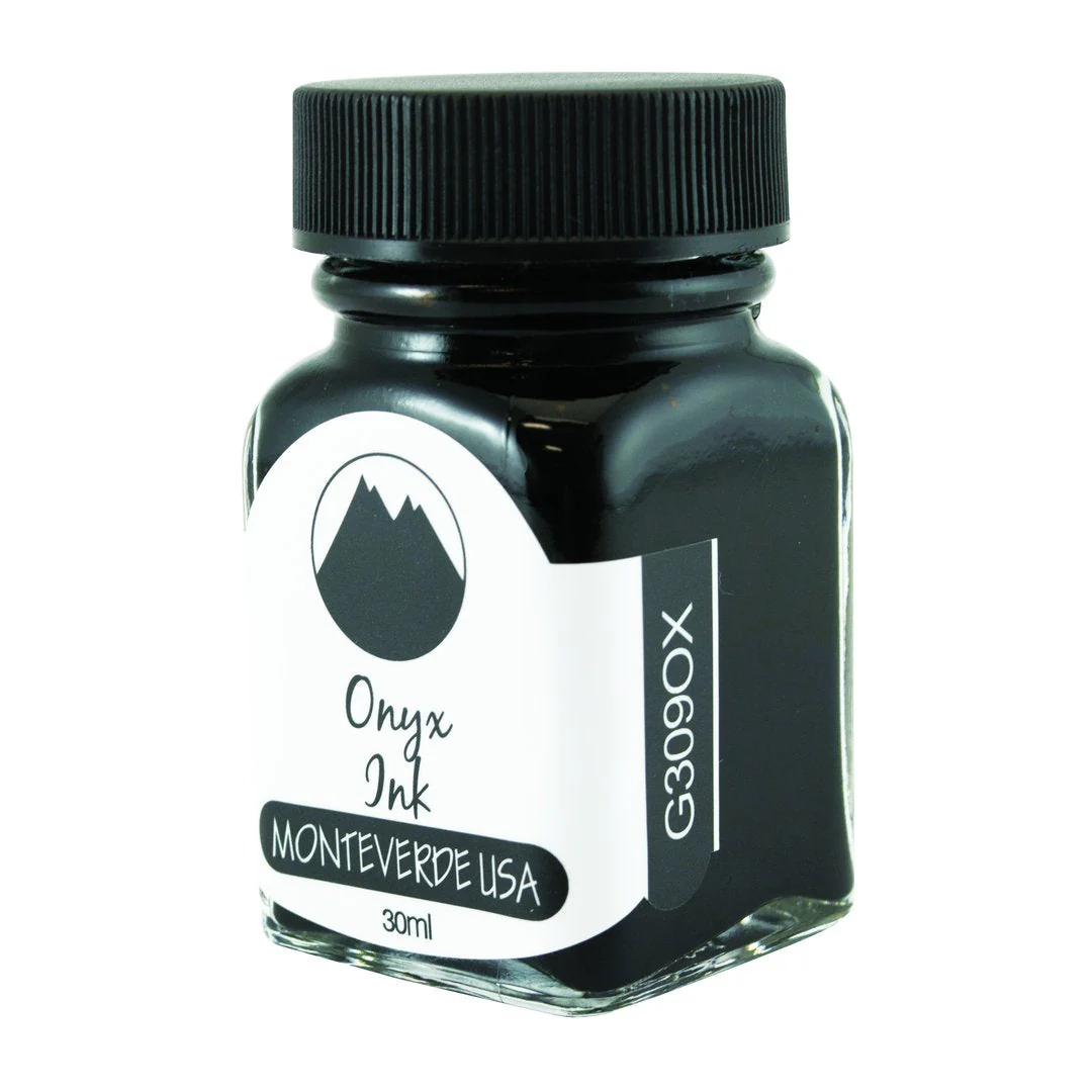 Monteverde Ink Gemstone 30ml - Onyx