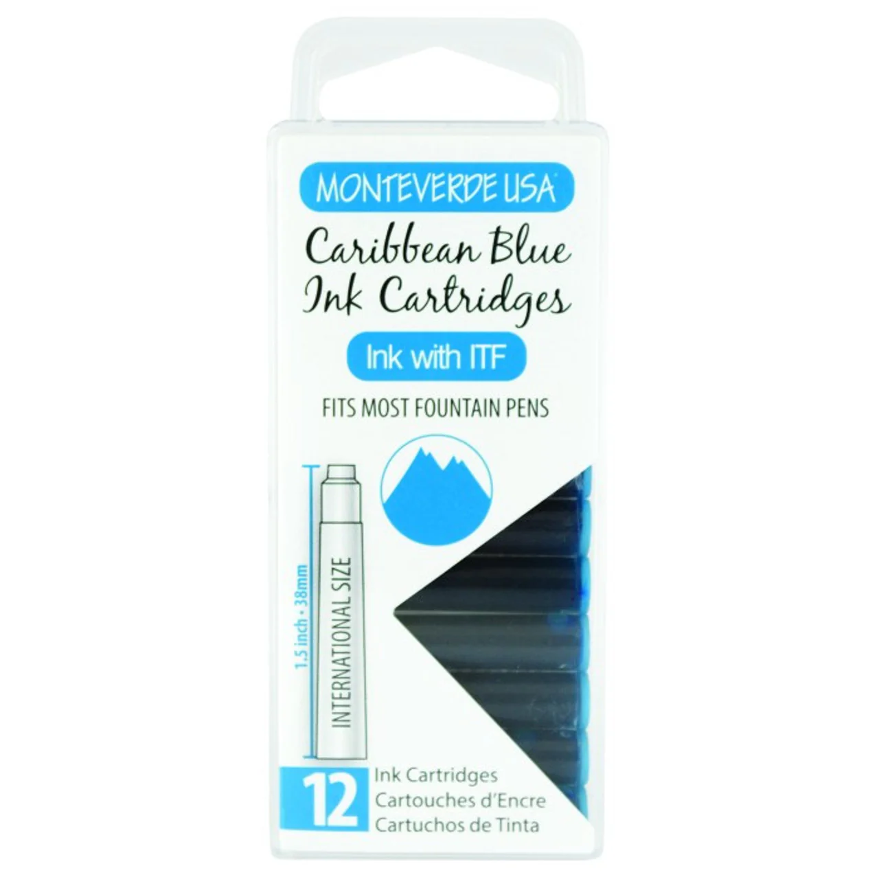 Monteverde Standard Cartridges - Pack of 12 - Image 6