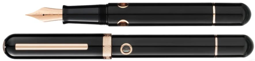 Nahvalur Nautilus Cephalopod Rose Gold Fountain Pen