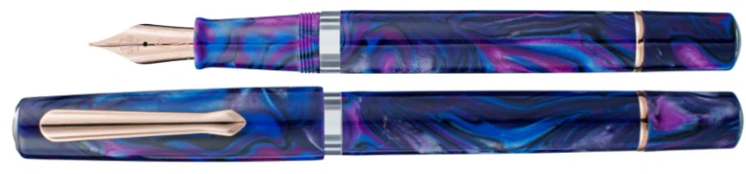 Nahvalur Schuylkill Cichlid Purple Fountain Pen – Limited Edition