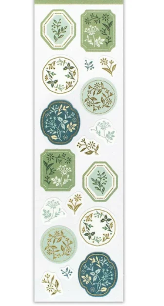 Nuku Decoration Seal Stickers – Utatane Series - Image 2