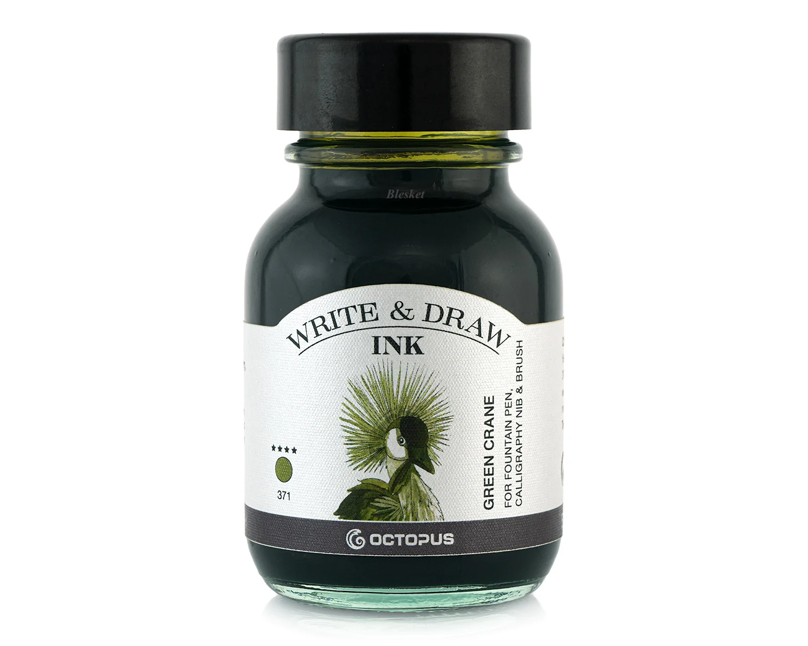 Octopus Write & Draw ink 50ml - Green Crane