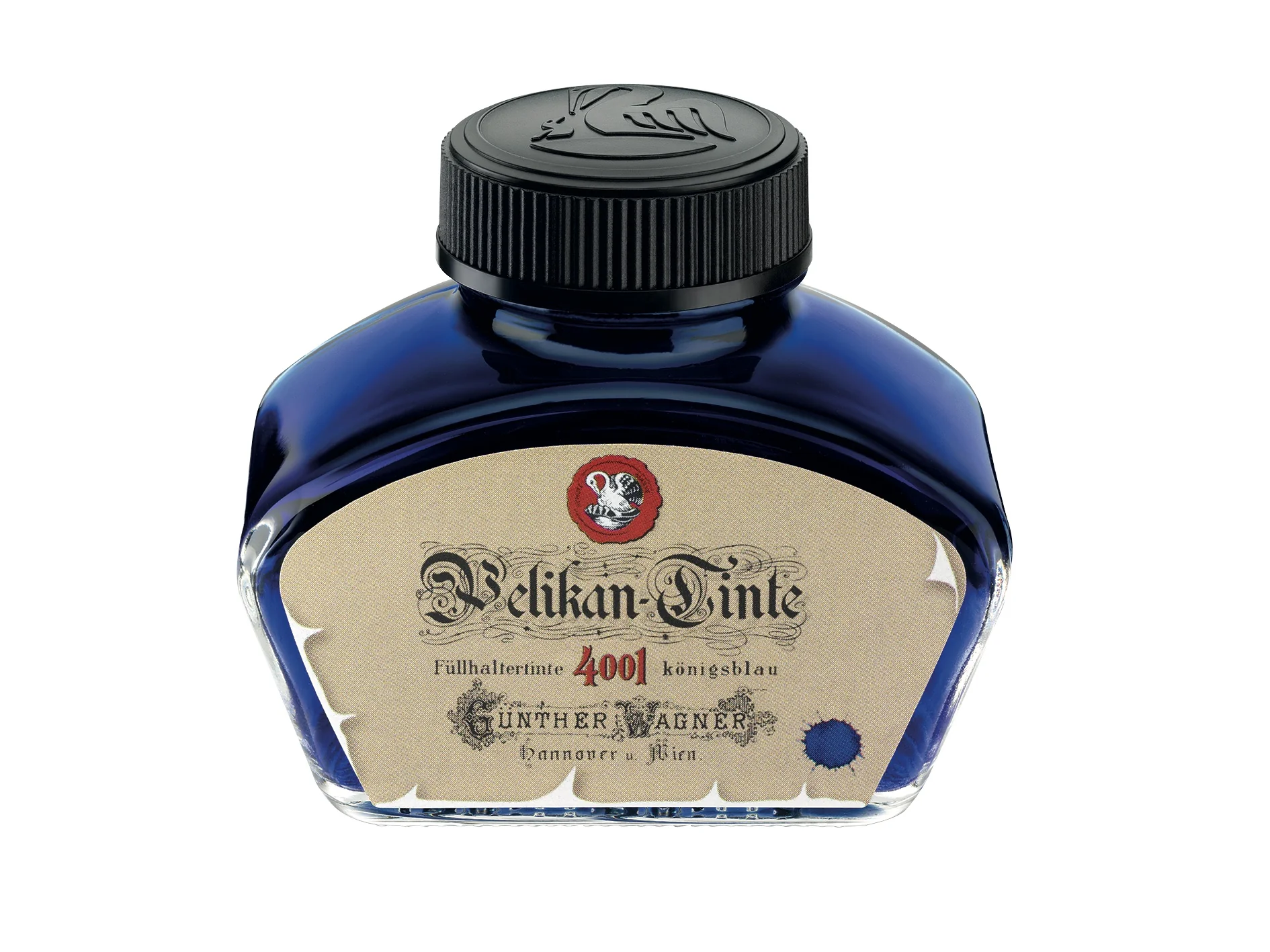 Pelikan 4001 Historic Blue Fountain Pen Ink 62.5mL