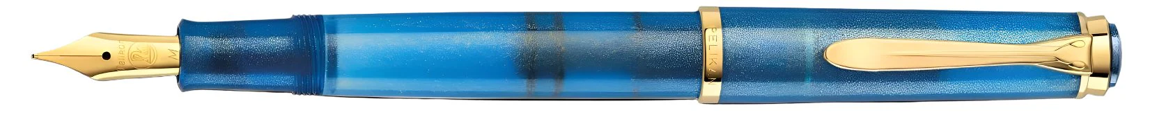 Pelikan Classic M200 Special Edition Fountain Pen - Golden Lapis