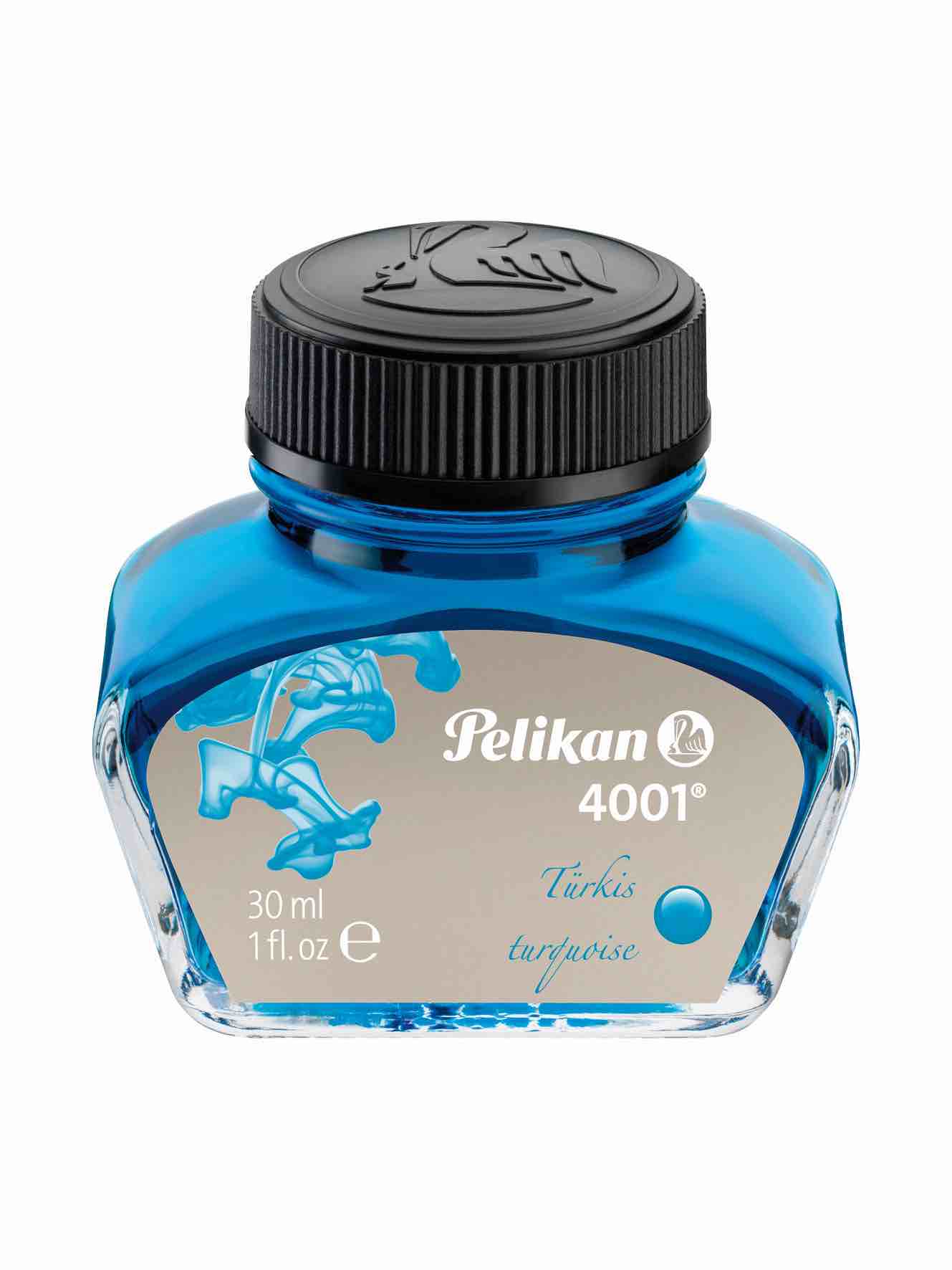 Pelikan ink glass 4001 78 30mL Turquoise