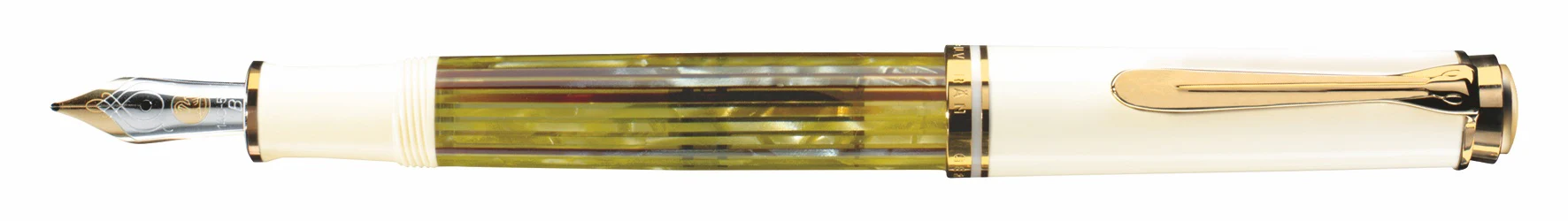 Pelikan Souverän M400 Tortoiseshell-White 14kt Fountain Pen