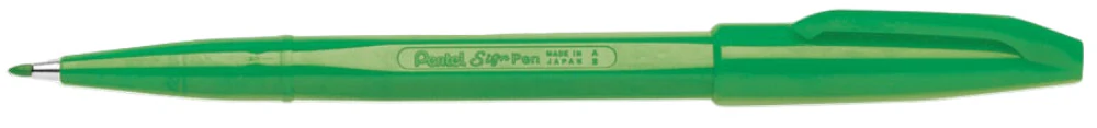 Pentel Marker Sign Pen - Green