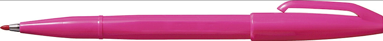 Pentel Marker Sign Pen - Peach