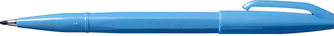 Pentel Marker Sign Pen - Sky Blue