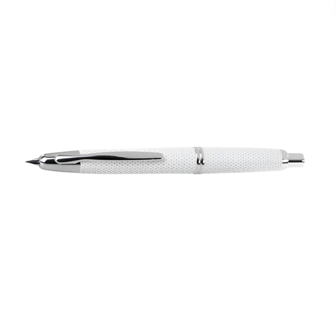 Pilot Capless Vanishing Point Splash Fountain Pen - White