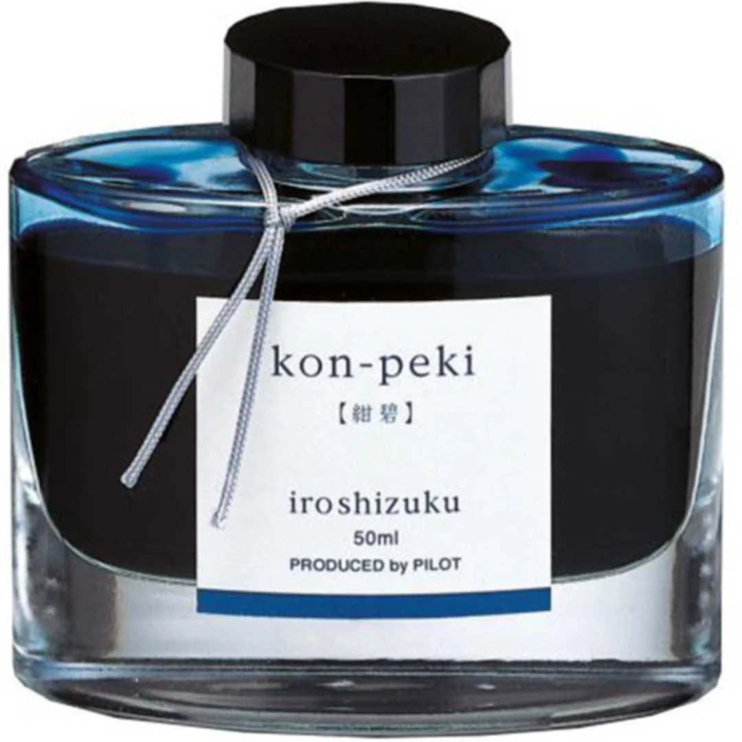 Pilot Iroshizuku Fountain Pen Ink - Celulean Blue (Kon-Peki)