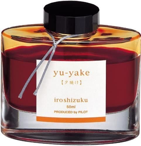 Pilot Iroshizuku Fountain Pen Ink - Orange (yu-yake / Sunset)