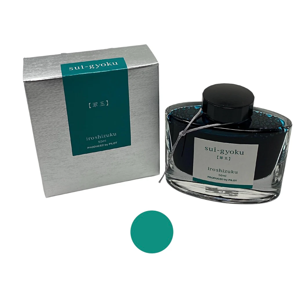 Pilot Iroshizuku Sui-gyoku bottle ink - 50ml