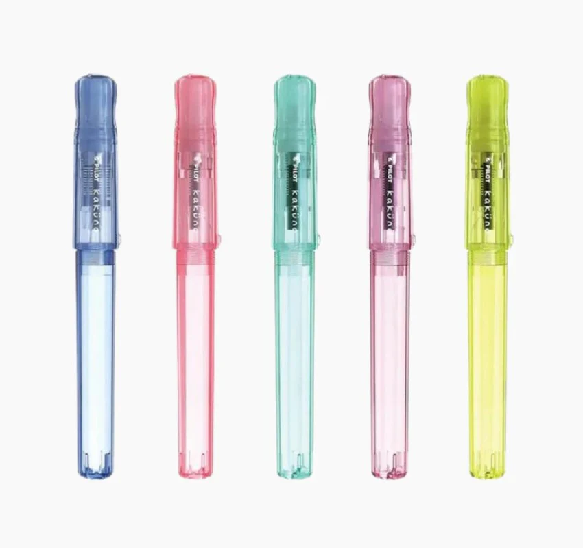 Pilot Kakuno Translucent Fountain Pens