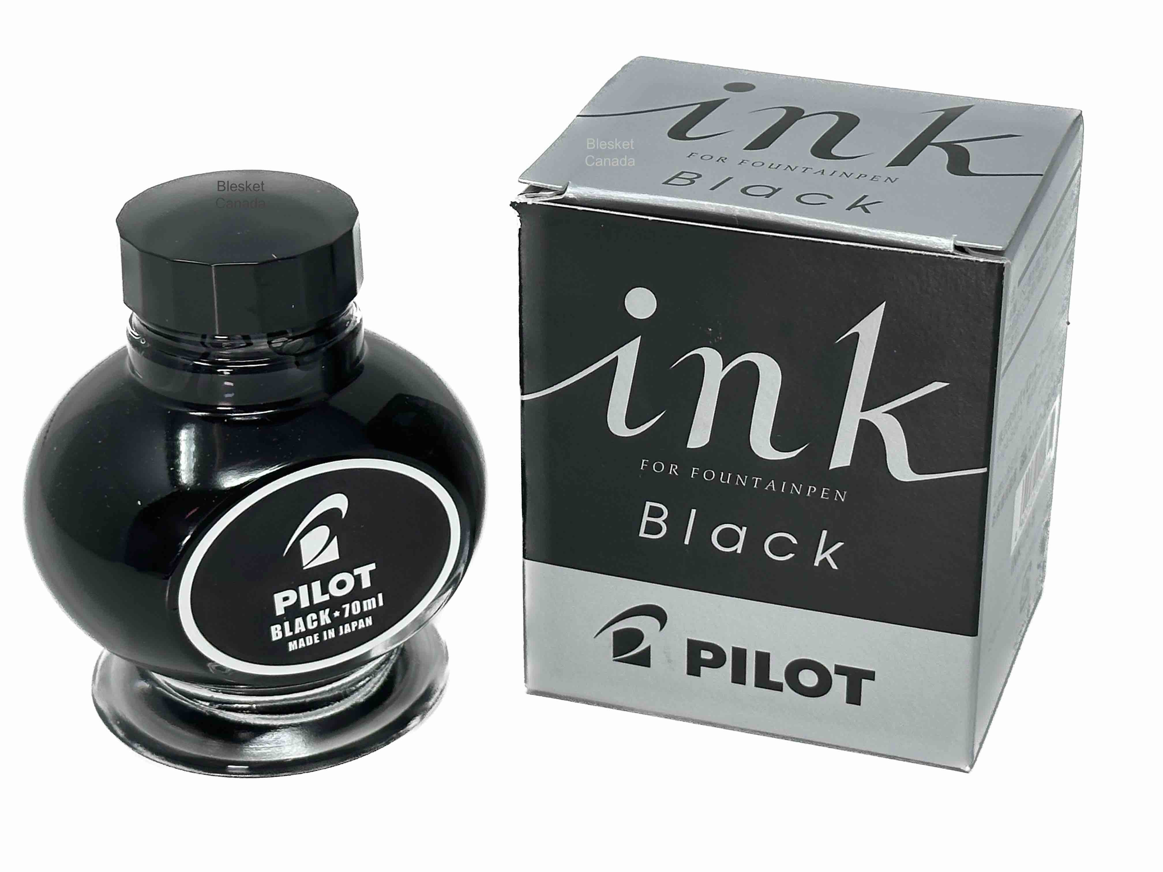 Pilot Namiki Fountain Pen Ink Bottle Black 70ml