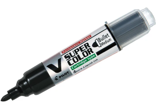 Pilot V Super Colour Permanent Marker Bullet Tip