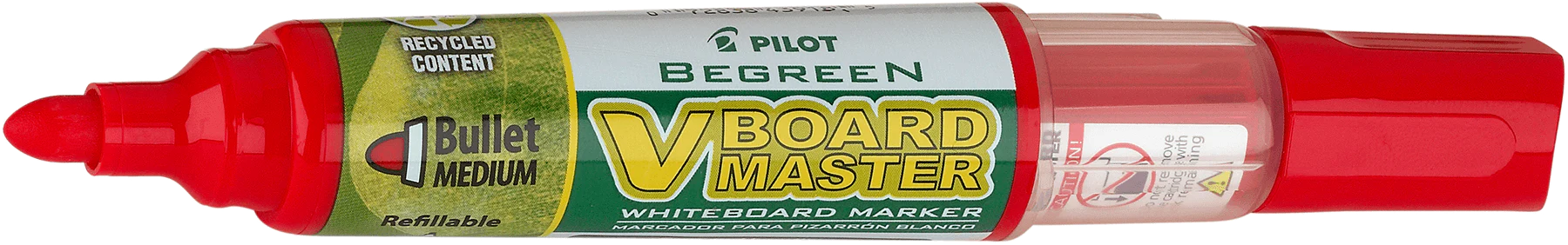 Pilot V Whiteboard Master S with Eraser Marker - Image 2
