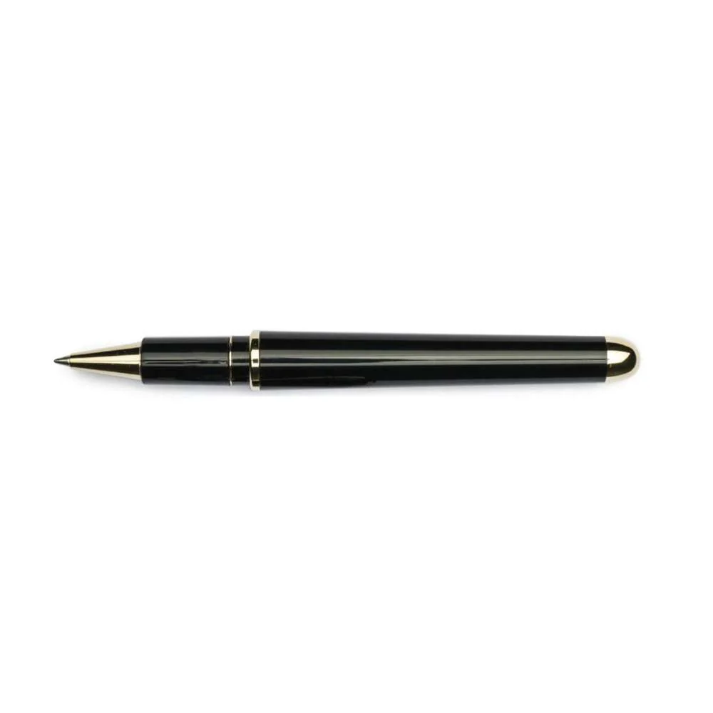 Pineider Avatar UR Deluxe Graphene Black 14kt Rollerball Pen - Image 2