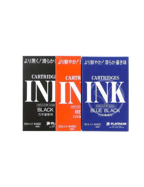 Platinum Dyestuff Ink Cartridges box of 10