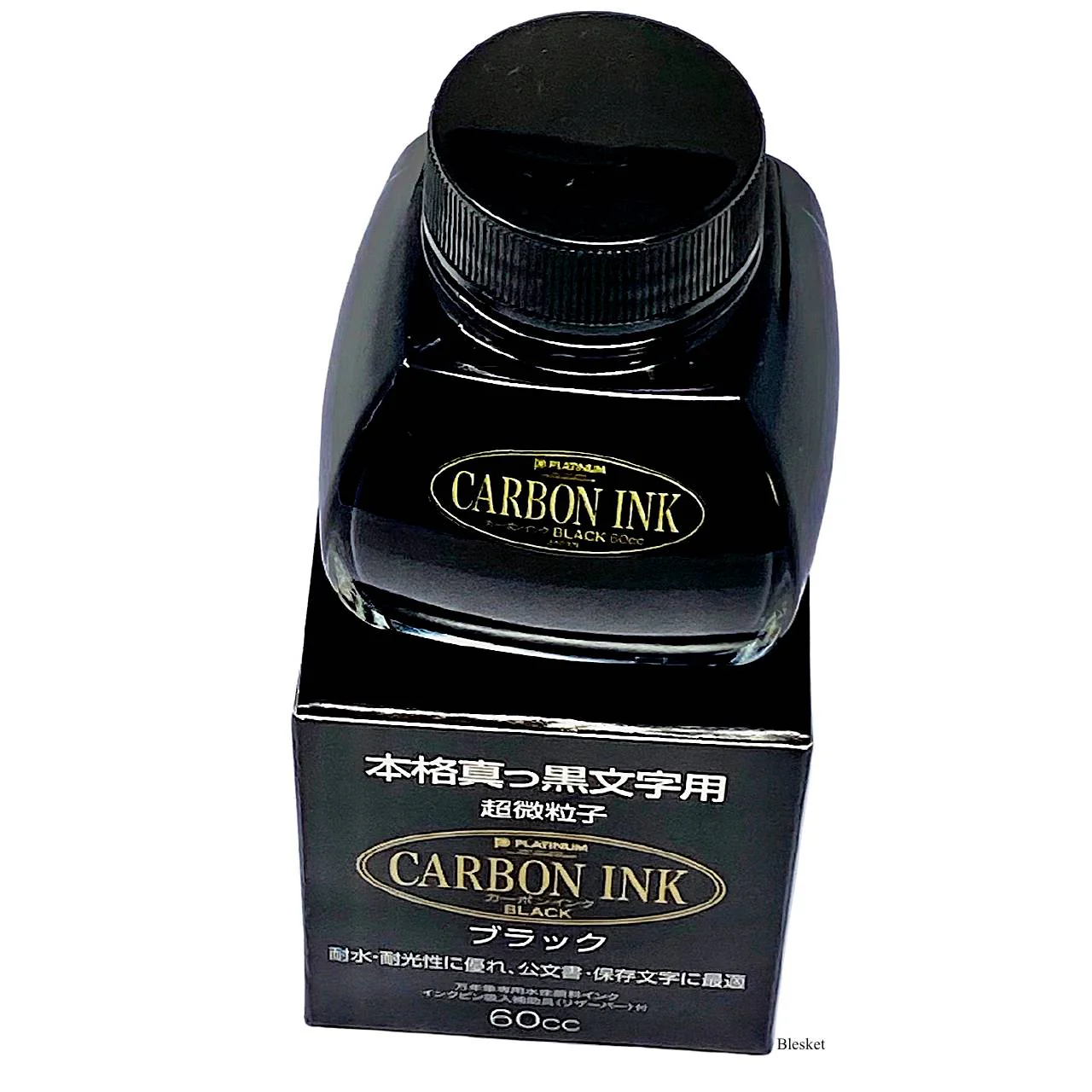 Platinum Ink Bottle Carbon Black 60cc