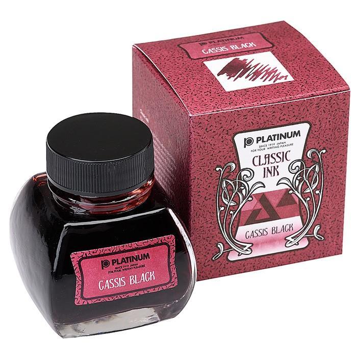 Platinum Ink Bottle Dyestuff Classic 60ml - Cassis Black